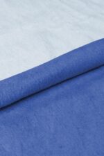 yesilhome tek kisilik pamuk battaniye cift tarafli battaniye lacivert mavi 120049.jpg