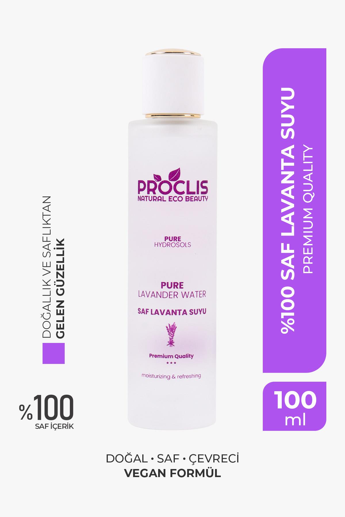 Proclis Lavanta Suyu %100 Doğal ve Saf Canlandırıcı Tonik